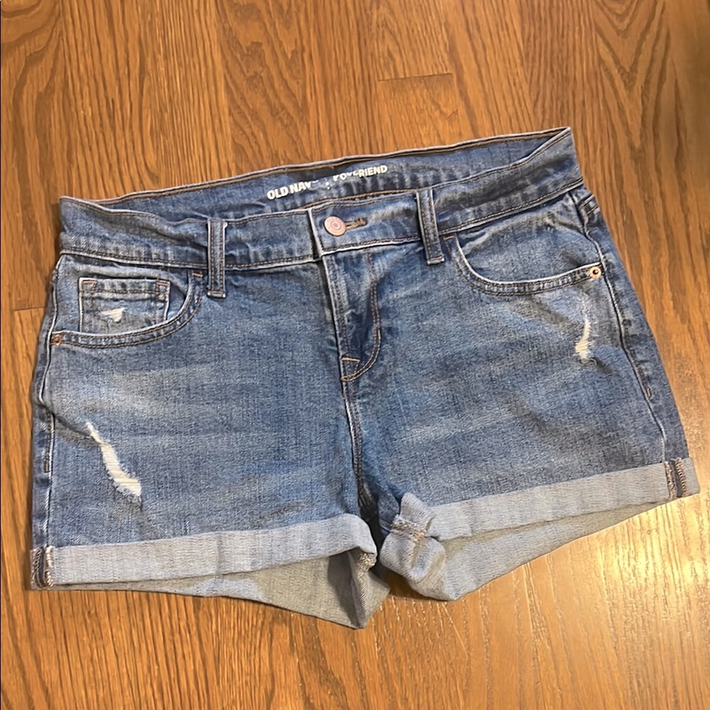 Old Navy Boyfriend Denim Shorts